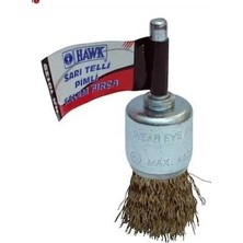 Hawk Sarı Telli Pimli Kalem Fırça 17X0,30 mm - 150 Adet