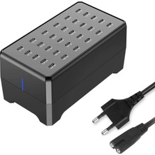 Mbl 30 Type-c Çoklu Şarj Aleti. PS Kafe Toplu Şarj, Otel Ofis Çoklu Şarj Cihazı 180W 30A WT268E