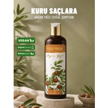 Hekimzade Hairmax Şampuan - Argan Yağlı Doğal Şampuan - Kuru Saçlara Özel Formül - P.h 5.5 400ml