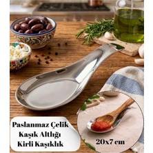 Senz Paslanmaz Çelik Kaşık Altlığı ve Kepçe Dinlendirme