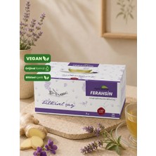 Hekimzade Ferahsin - Zencefil ve Karabaş Otu İçeren Bitkisel Paket Çay - 3 gr 60'lı