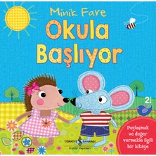 İş Bankası Kültür Yayınları Kültür Yayınları Minik Fare Okula Başlıyor - Jo Parry 24 Sayfa Eğitici Kitap 3-6 Yaş