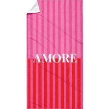 Cozy Home Heatwave Plaj Havlusu Amore Kırmızı