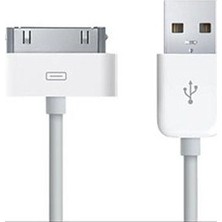 Sızmaz Ticaret Apple Data Kablo iPhone 4/4S Şarj Uyumlu Lightning (8 Pin) Şarj ve Veri Aktarım Kablosu