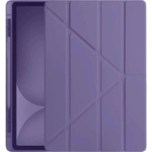 Aydogan's Ipad Pro 11 (2024) Kılıf Kalemlikli  Tablet Kılıfı - Mor