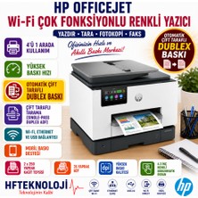 Hp Akıllı Bağlantı ve Kullanım Kolaylığı ,officejet Wi-Fi + Tarayıcı + Fotokopi Renkli Çok Fonksiyonlu Mürekkep Püskürtmeli Yazıcı