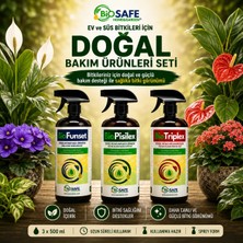 Asanta Tarım BioSAFE Ev ve Süs Bitkileri Için 3 lü Doğal Bakım Seti –  BioPisilex 500 ml , BioTriplex 500 ml , BioFunset 500 ml