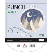 Tuva Crafts Punch Nakış Kiti-Manzara