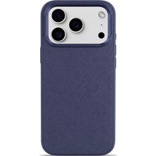 Piyasa Sepeti Aurum Vegan Leather Case Royal Plum iPhone 17 Pro