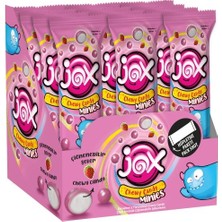 Jox MINIES Çilek Aromalı Çiğnenebilir Şekerleme 240 gr Eğlenceli Hüpleten Paket İçeriği