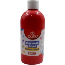 Bubu Bu-Bu Parmak Boyası 500 gr Kırmızı