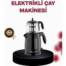 Hace Bazaar Cam Demlikli 20 Bardak Kapasiteli Elektrikli Çaycı