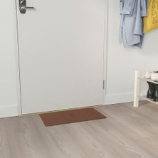 YF Tekstil Ambalaj Kapıönü Paspası 35X55 cm Yıkanır-Kahverengi Kapıönü Paspası