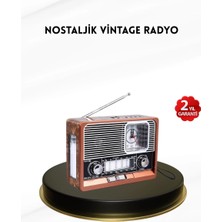 Hace Bazaar Nostaljik Radyo – Şık Dekoratif Tasarım ve Güvenli 2 Yıl Garanti