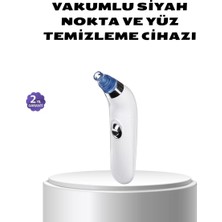 Hace Bazaar Vakumlu Siyah Nokta Temizleme Cihazı – 5 Kademe Güç ve 4 Başlıklı Derin Cilt Bakımı