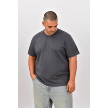 Estado Originals Büyük Beden Tişört Füme 3xl
