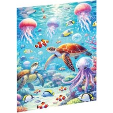 Ca Games Ca 3507 Ahşap Okyanus Canlıları Puzzle – Deniz Altını Keşfet, Eğlenerek Öğren!