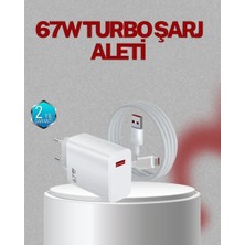 Techugo 67 Watt Type C Şarj Adaptörü Asus Zenfone 7 8 9 Uyumlu