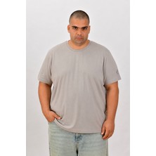 Estado Originals Büyük Beden Tişört Taş Gri 5xl