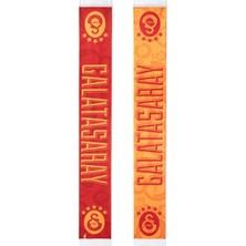 Galatasaray Orijinal 5 Yıldız Şal Atkı