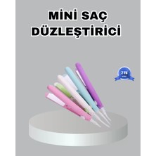 Hace Bazaar Mini Seramik Saç Düzleştirici – Kompakt Boy, 180°C Hızlı Isınma, Seyahat Tipi