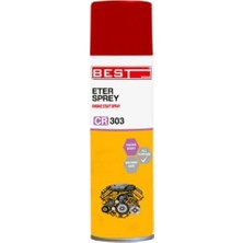 Best CR-303 Eter Sprey 250 ml Hızlı Başlatma Özelliği ile Motorlar için Etkili Çözüm