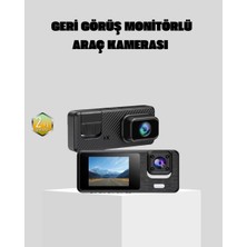 Hace Bazaar Full Hd 3'lü Araç Kamerası Geri Görüş Destekli Park Modlu 1080P Dvr
