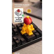 Bitenzo 3D Mekanik Klavye Numpad Joystick Aparatı - Sağ Tuş Takımı (2-4-5-6-8) Için Arcade Kontrol Adaptörü