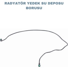 Alp Radyatör Yedek Su Depo Üst Hortumu Transit V347 2006-2014,V348 03-14 2.2tcdı 2.4tcdı