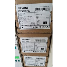 Siemens 5SY4206-7CC Otomatik Sigorta 2p C6A 10KA Sentron Mcb
