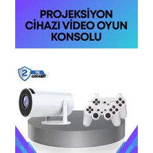 Hace Bazaar Oyun Konsolu Uyumlu Kablosuz Projeksiyon Cihazı Ev Sinema Deneyimi