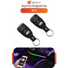 MEGAHAWK 12V Uzaktan Kumandalı Açma Kapama Modülü Universal Araç Kontrol Sistemi Seti T-233