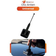 MEGAHAWK Araç Tavan Anteni Universal Oto Anten Güçlü Çekim Kolay Montaj Harici Radyo Anteni