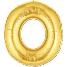 Hace Bazaar Altın Sarısı Folyo O Harfi Balon 1 Metre