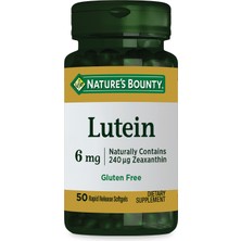 Nature's Bounty Lutein 6 Mg 50 Kapsül