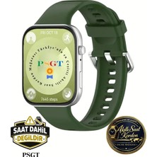 PSGT Huawei Watch Fit 3/4/4pro Uyumlu Akıllı Saat Kordon Band Serisi Klasik Kordon Silikon Strap Kayış