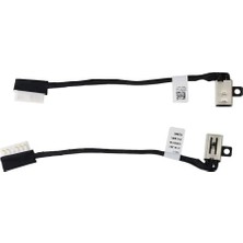 Afila Dell 04VP7C DC301015Q00 DC301016G00 Uyumlu Notebook Dc Power Jack, Şarj Soketi Girişi (10CM Kablolu)