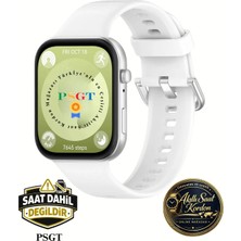 PSGT Huawei Watch Fit 3/4/4pro Uyumlu Akıllı Saat Kordon Band Serisi Klasik Kordon Silikon Strap Kayış