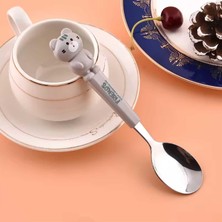 Çılgıntrend Hayvan Figürlü Çocuk Çatal Kaşık ve Chopstick Seti 3'lü Takım