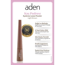 Timion Aden Eyebrow Loose Powder - Kaş Pudrası 01 Light Brown(Açık Kahverengi) Lütfen Alacağınız Ür�