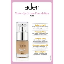 Timion Aden Make-Up Cream Foundation Nude(Ten) Lütfen Alacağınız Ürünün Açıklama ve Özelliklerini