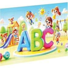 Ca Games Ca 3501 Ahşap Eğlenceli Harfler Puzzle – Harfleri Oyunla Öğren!