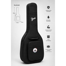 Yankı Egc-38 Elektro Gitar Kılıfı Dolgulu Suya Dayanıklı Gitar Çantası Softcase