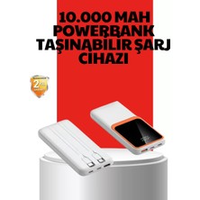 Hace Bazaar 10000 Mah Taşınabilir Powerbank – Çift Çıkışlı Type-C ve Lightning Uyumlu