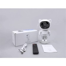 Hace Bazaar Çocuklara Özel Projeksiyon Astronot Lamba Speaker Sevimli