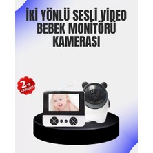 Hace Bazaar Uzaktan Kontrollü Bebek Kamerası Ninni ve Zoom Özellikli