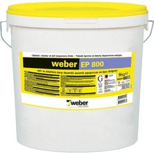 Weber Ep 800 5 kg Antrasit Gri Renkli Epoksi Yapıştırıcı ve Derz Dolgu Tüm Yüzeylerde Uygulama
