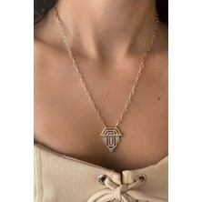 OkkoStore Motifli Serenay Kolye