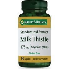Nature's Bounty Milk Thistle 175 Mg 50 Kapsül