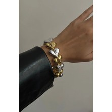 OkkoStore Çift Renk Motifli Bileklik